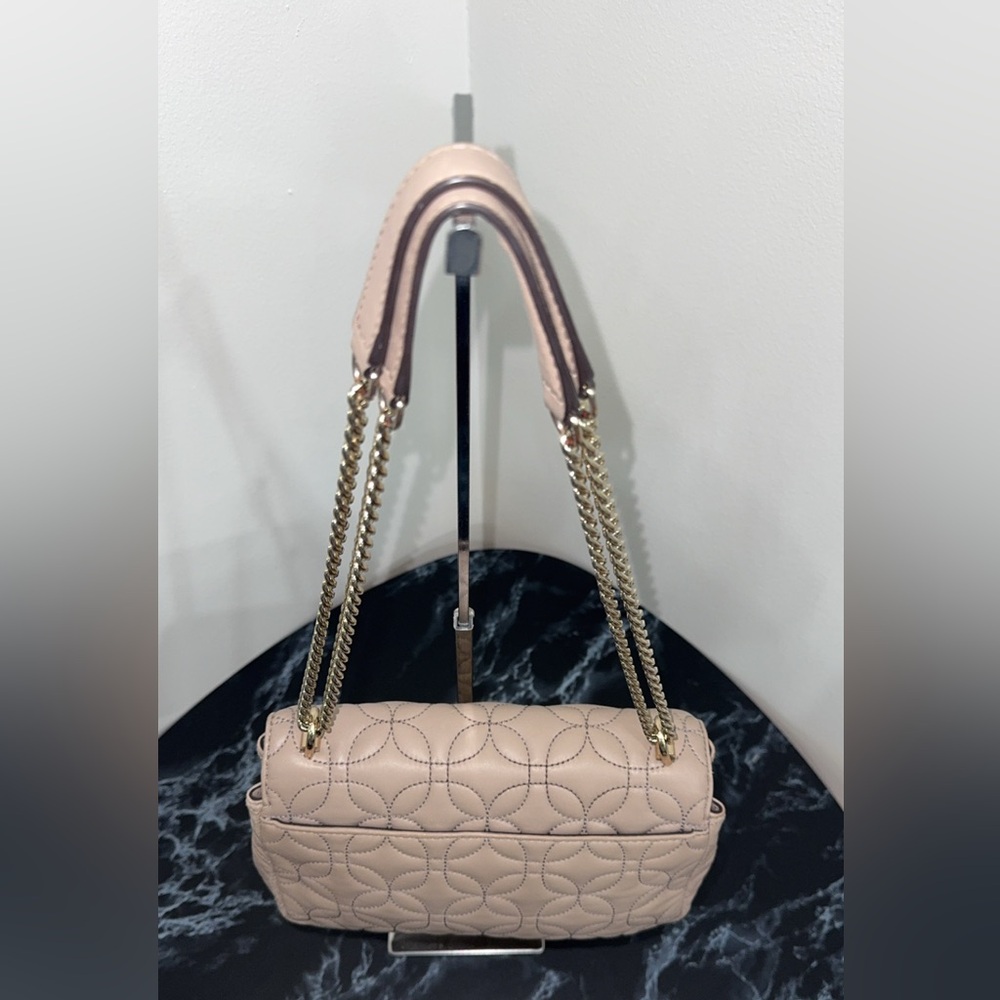 Michael Kors Sloan Large Quilted Chain Shoulder Bag AUTHENTIC - Picture 5 of 14